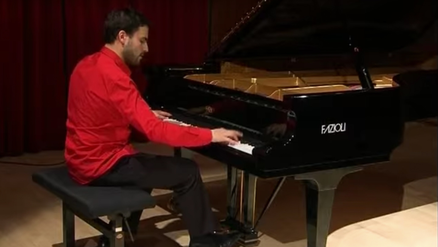 Jean-Philippe Sylvestre piano, Chopin étude Op.10 No.1